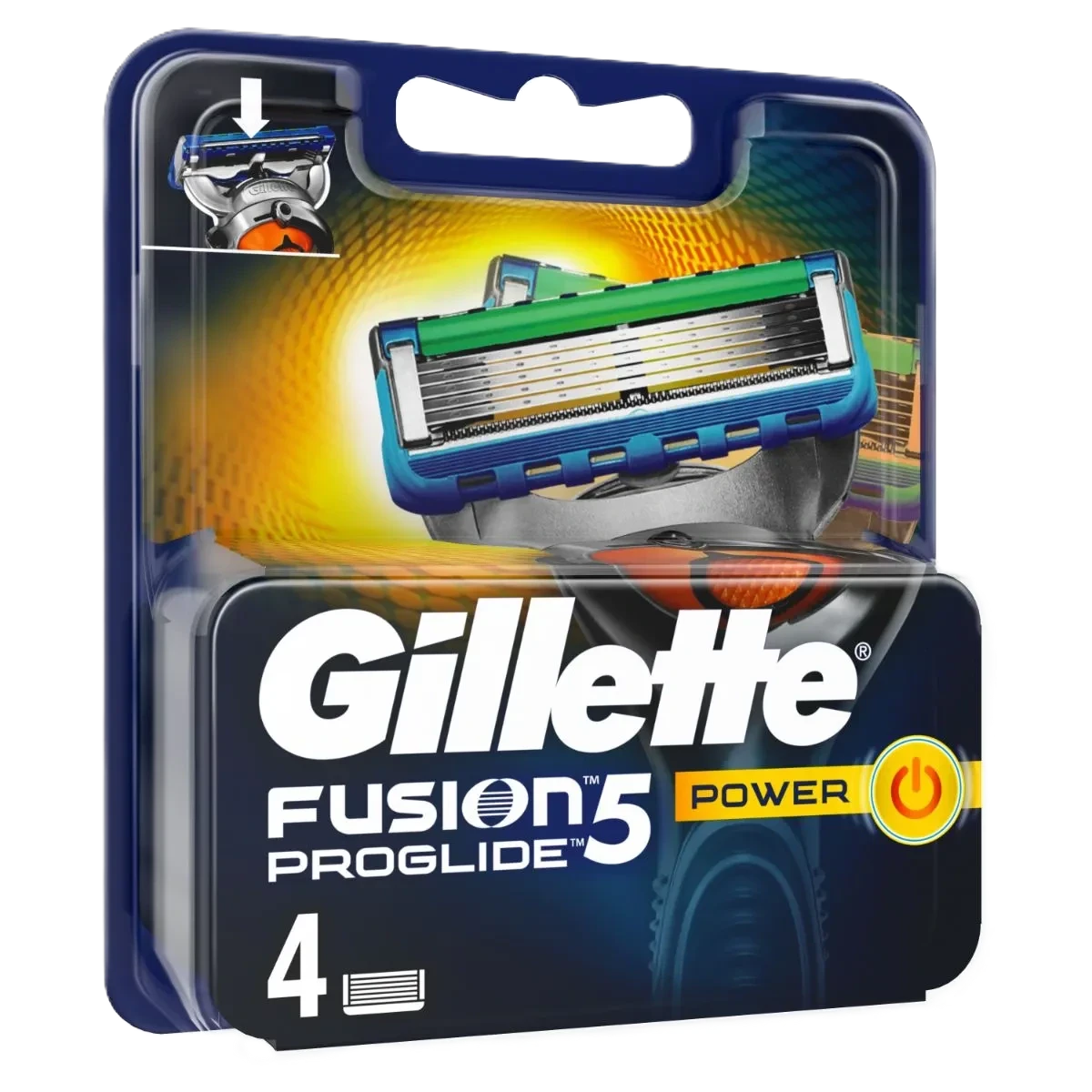 جيليت شفرات حلاقة فيوجن بروجلايد بارو 4شفرات