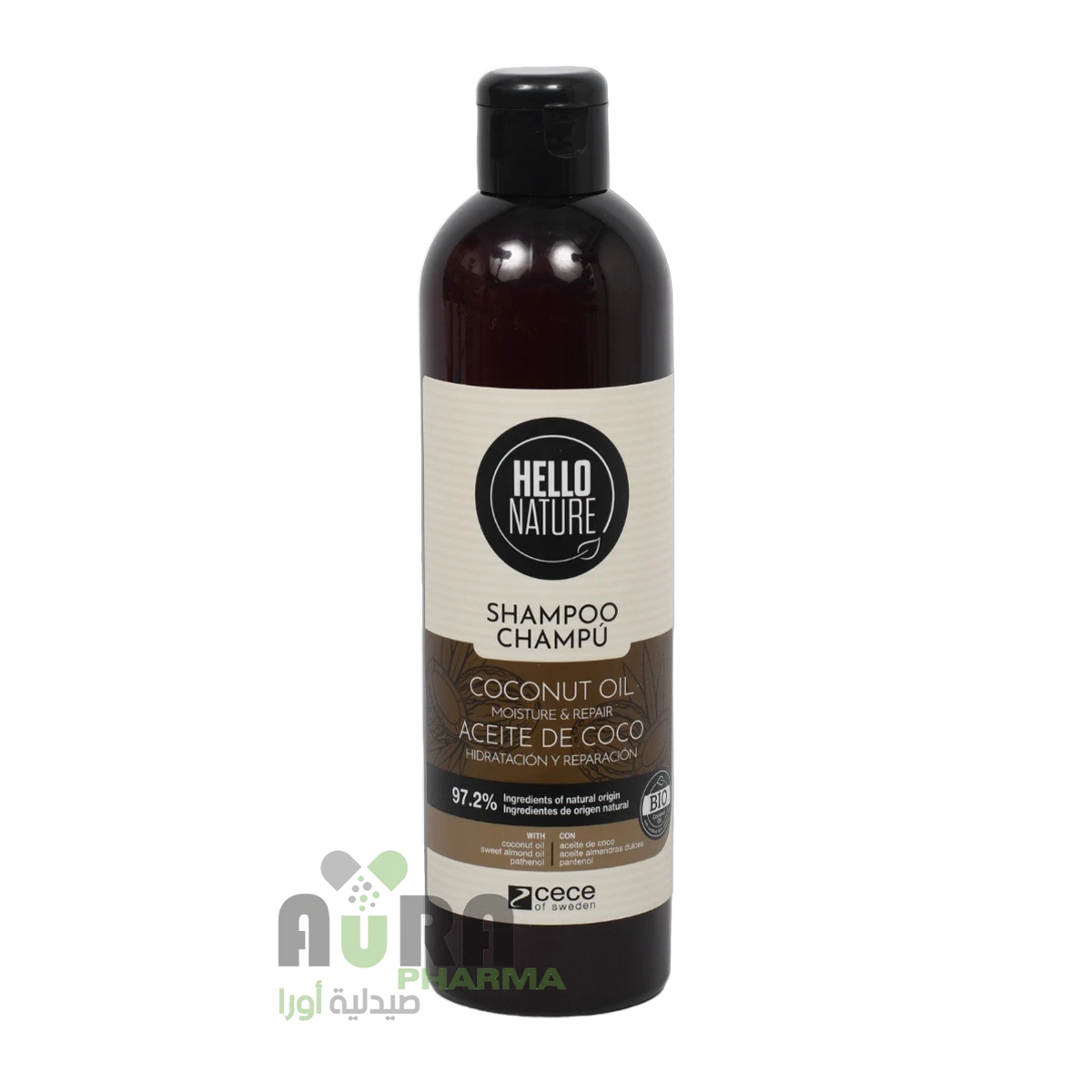 شامبو هيلو نيتشر بزيت جوز الهند-300 مل