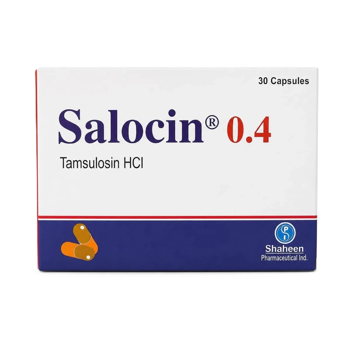 سالوسين 0.4ملجم 30كبسوله شفاكو