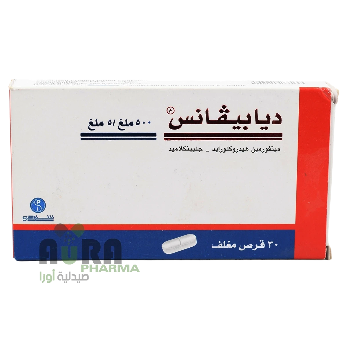 ديابيفانس 500ملغ / 5ملغ شفاكو