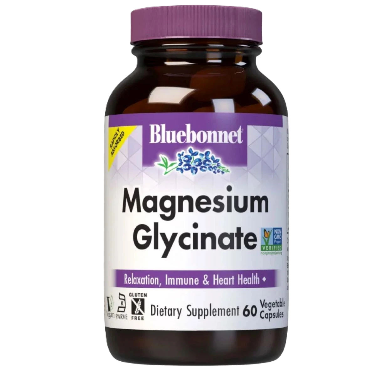 مغنيسيوم جليسينات 400ملجم 60كبسوله بلوبونيت