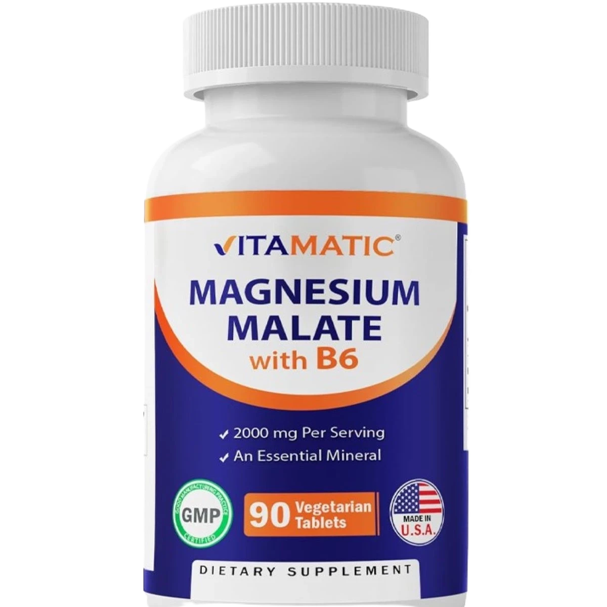 مغنيسيوم مالات مع فيتامين بي 6 90قرص  فيتاماتيك