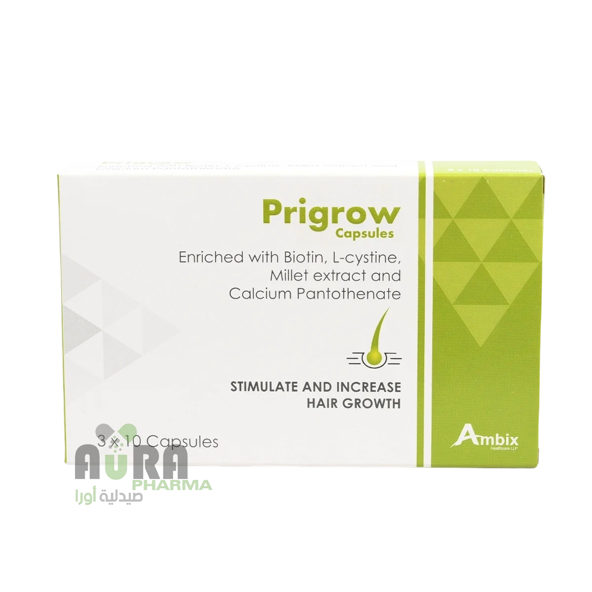 بريجرو كبسول فيتامينات للشعر اليمنيه اصرار فارما