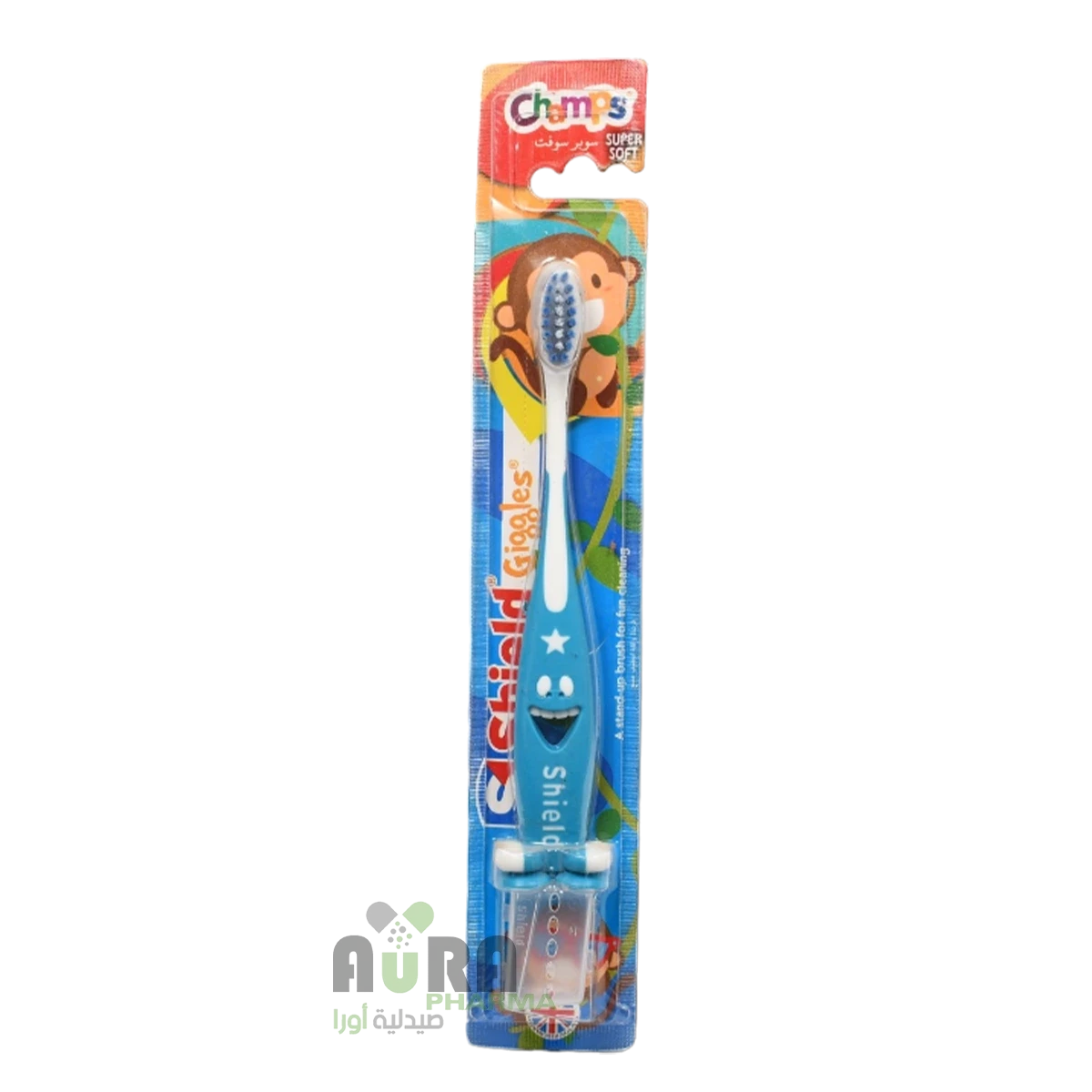 فرشاة أسنان شيلد جيجلز فائقة النعومة للاطفال