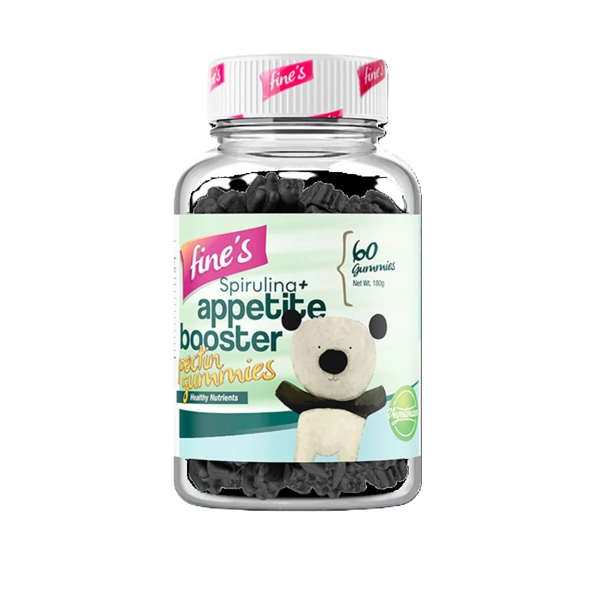 مكمل لتعزيز الشهية الصحية للأطفال  180 جرام 60 حبة  من Fine's