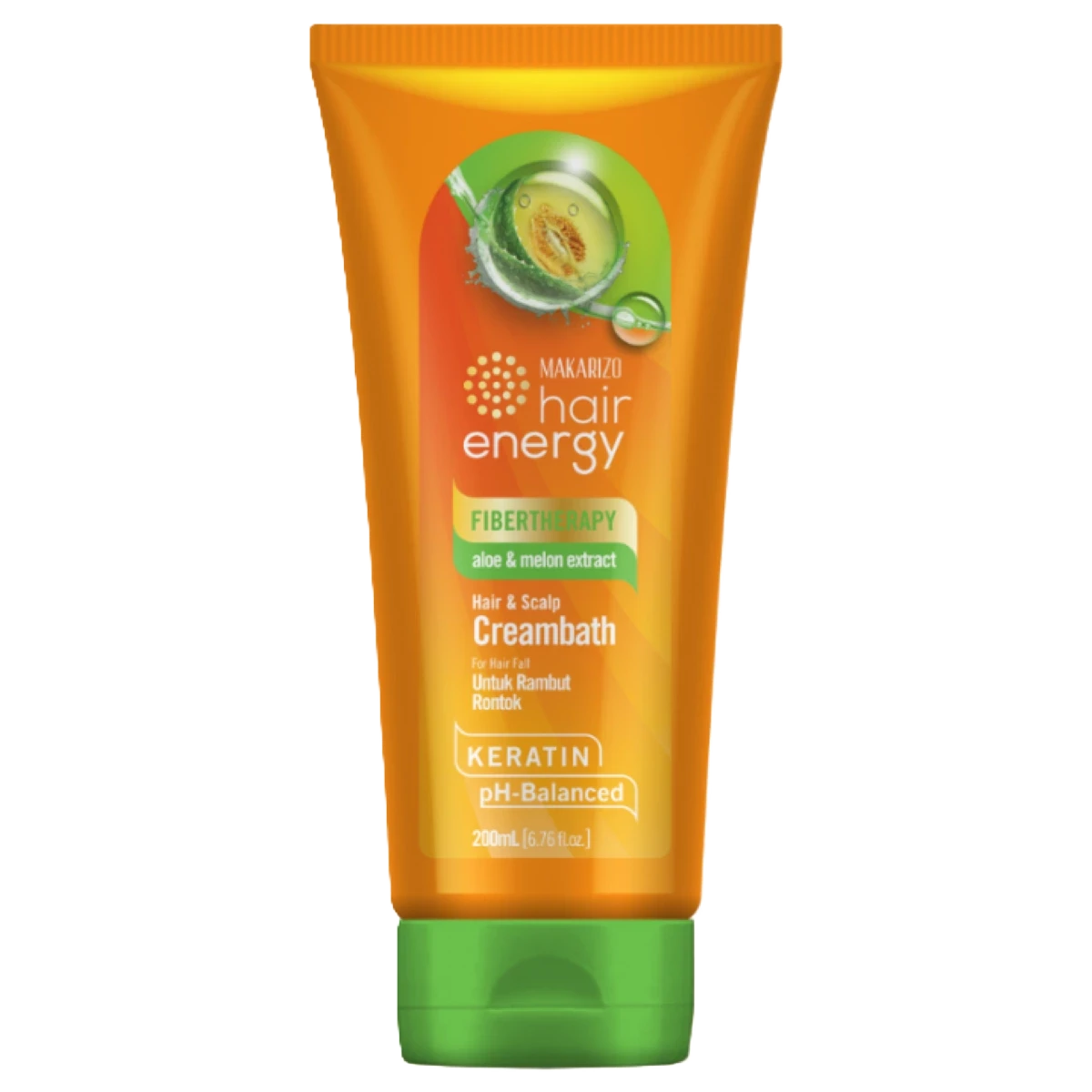 ماكاريزو كريم العلاج بالألياف للشعر وفروة الرأس بالصبار والبطيخ 200 مل