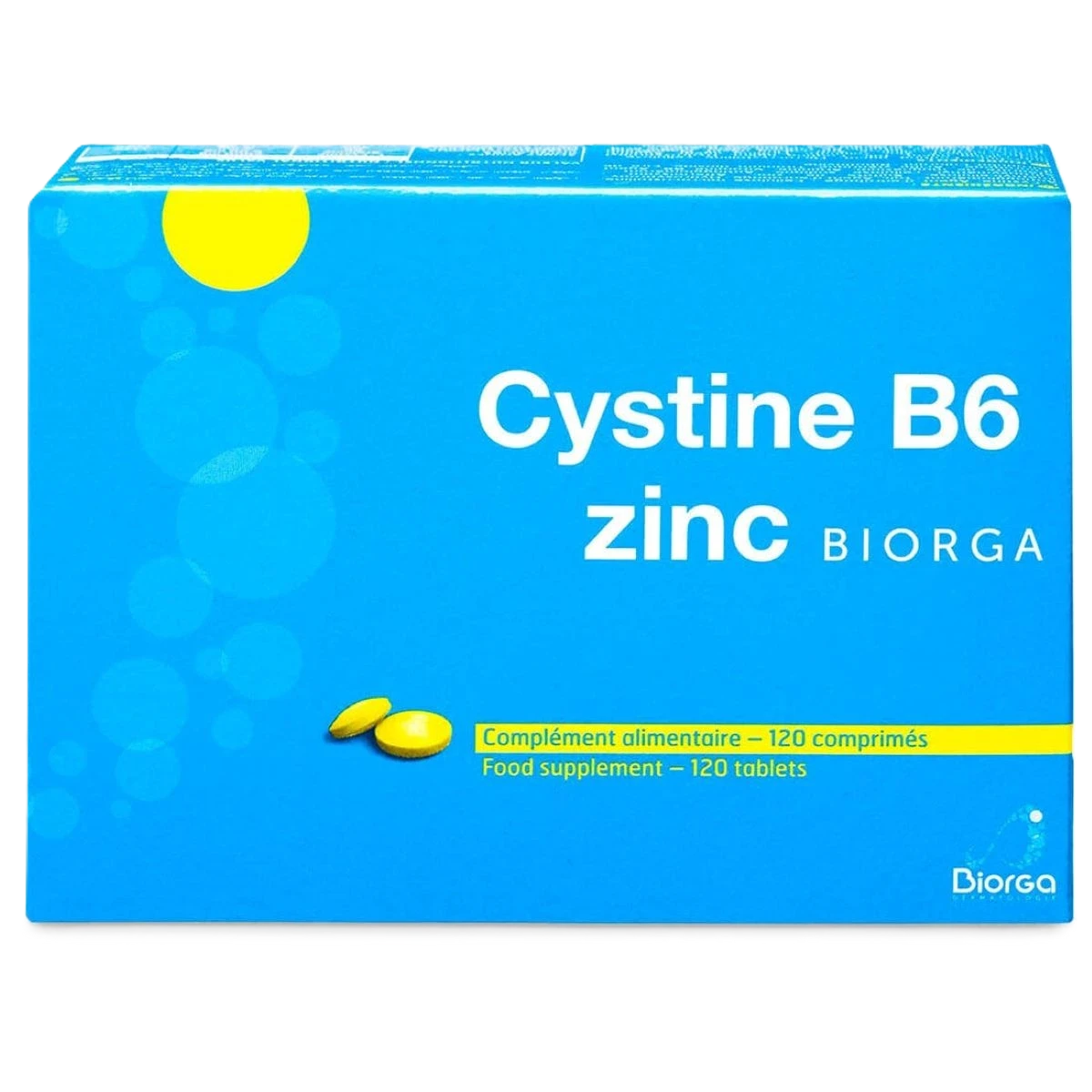 سيستين ب6 +زنك بيورجا لصحة الشعر والأظافر - 120 قرص