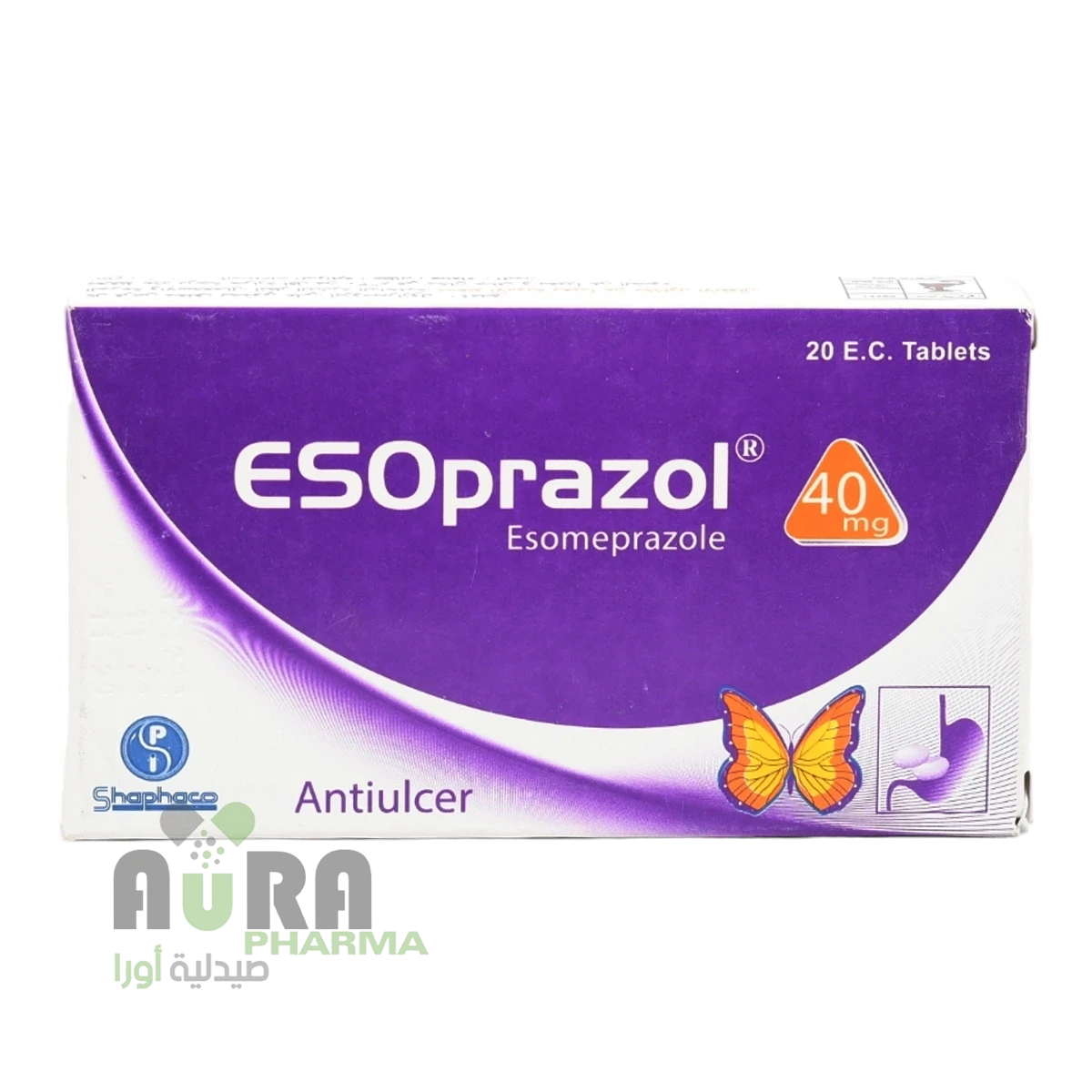 ايسوبرازول 40مجم اقراص شفاكو
