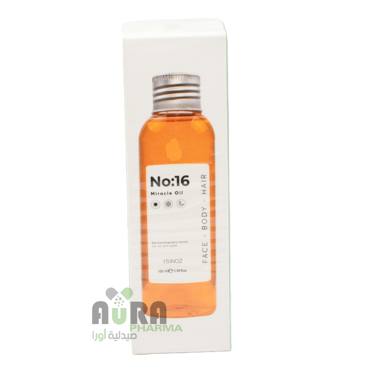 سينوز رقم 16 مرسيل اويل زيت العناية للجسم والوجه والشعر -100 مل