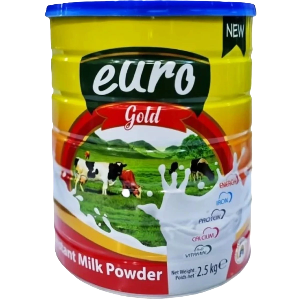 حليب يورو قولد، 2.5 كجم