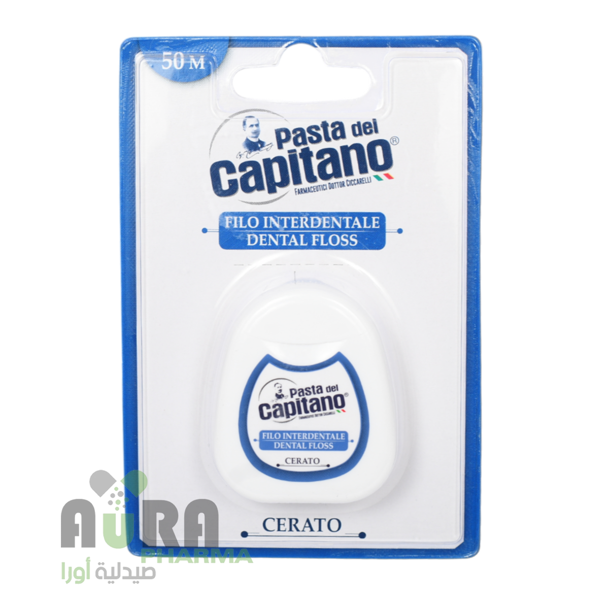 كابيتانو خيوط أسنان 50 متر