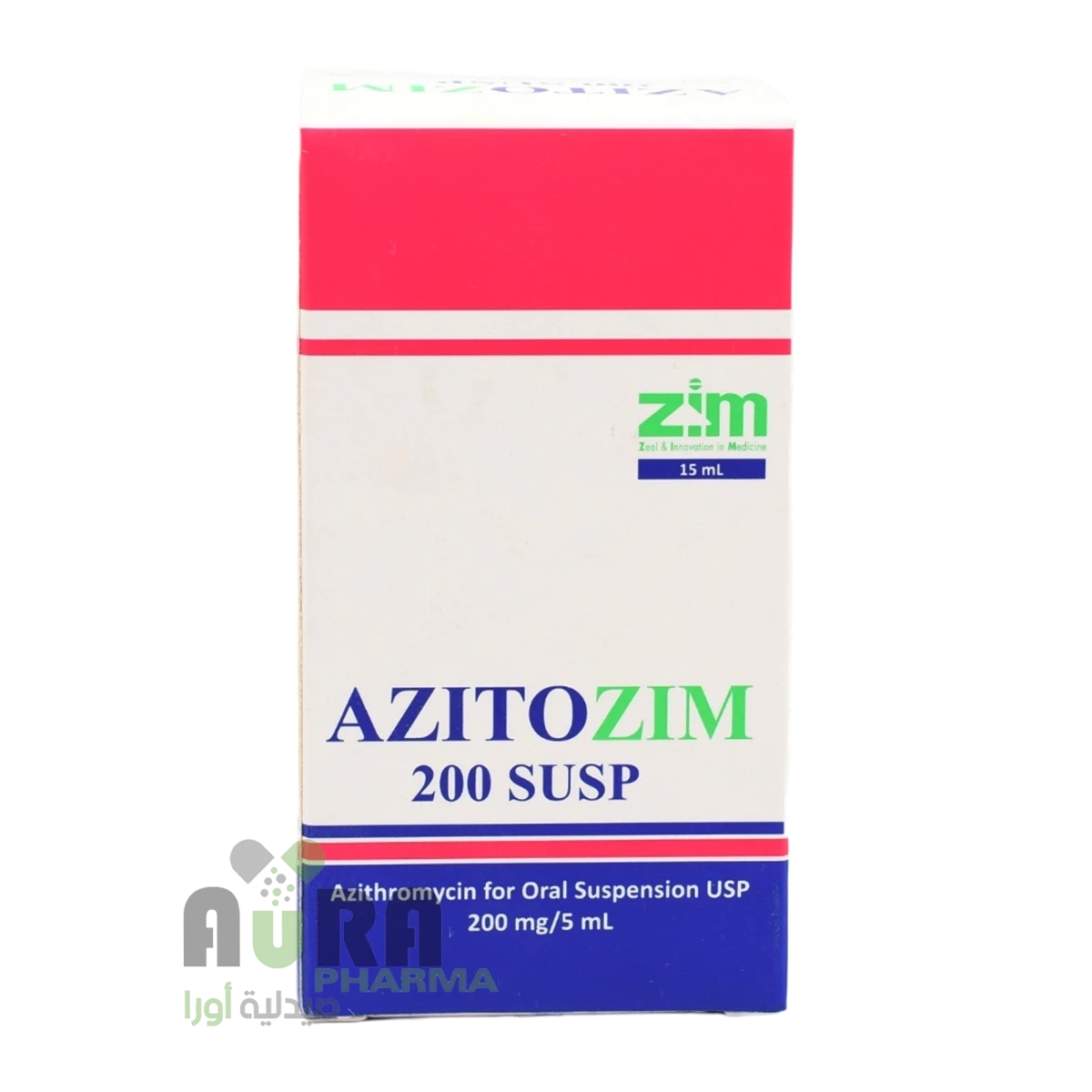 ازيتوزيم ازيثرومايسين 200 ملجم شراب الرمال