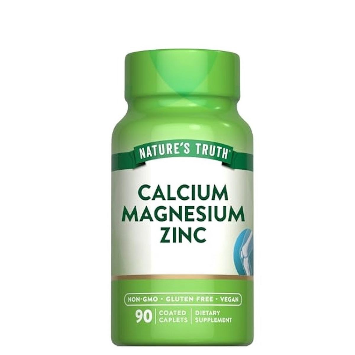 ناتشرز تروث كالسيوم ومغنيسيوم وزنك 90كبسوله