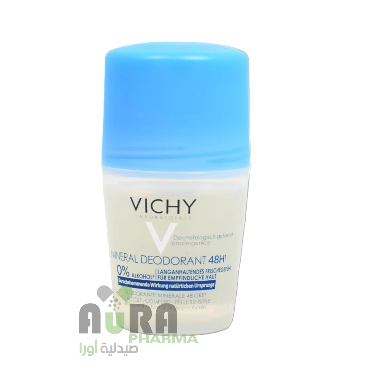 مزيل العرق الغني بالمعادن للبشرة 48 ساعه من فيتشي- 50مل