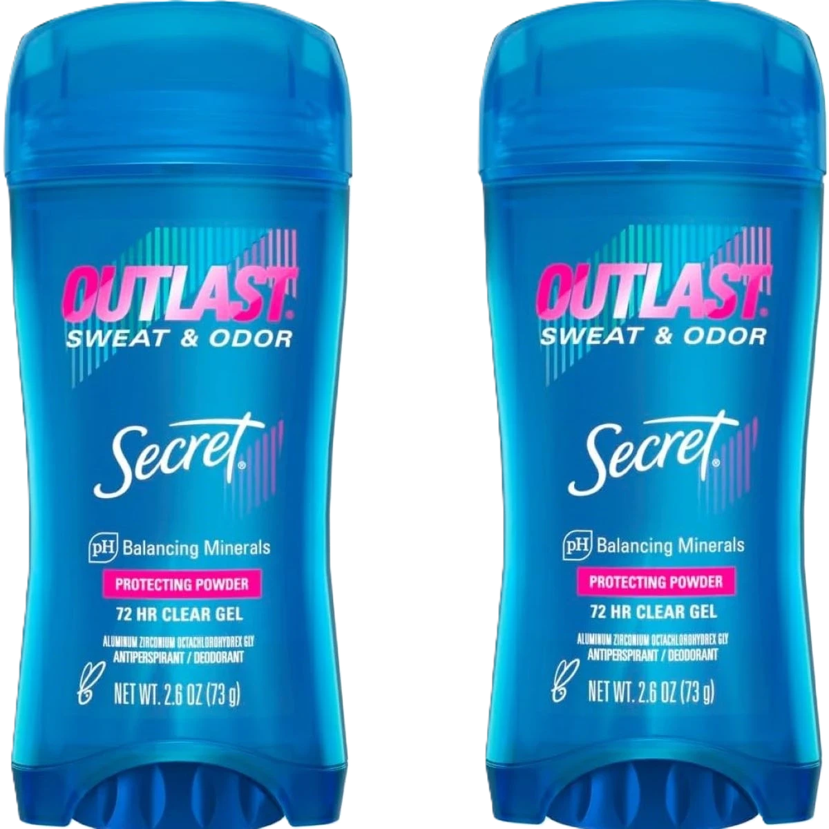 سكريت اوتلاست مزيل عرق جل شفاف  بروتكتنج بودر يدوم 72 ساعه 73جرام