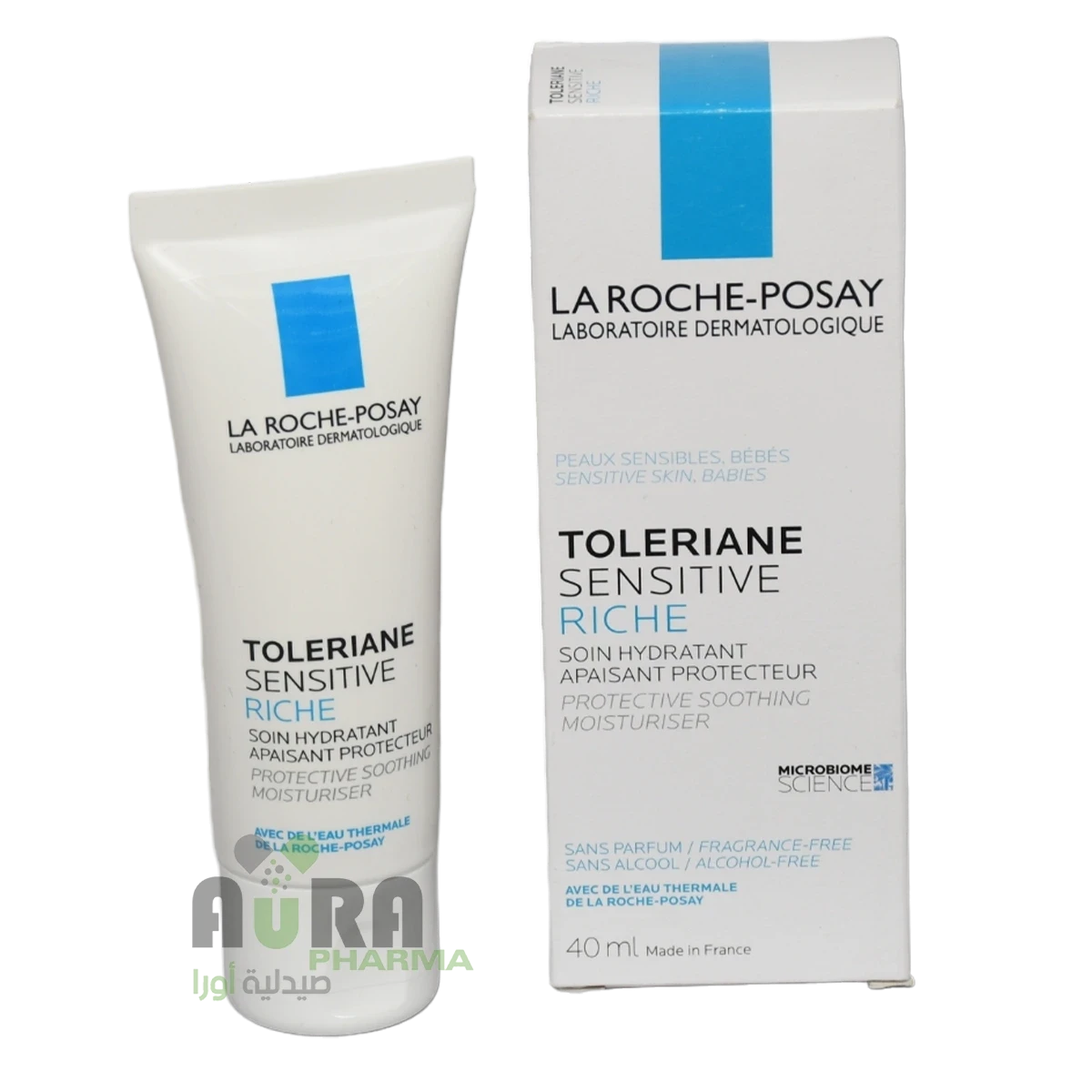 لاروش بوزيه توليريان سينسيتف ريتشي مرطب وملطف،40مل