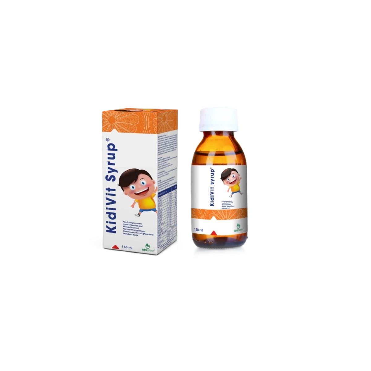 كيديفت شراب متعدد الفيتامينات للاطفال 150مل