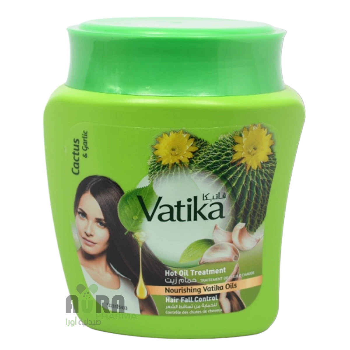 حمام زيت بخلاصة الجرجير والصبار من فاتيكا , 1000 جرام