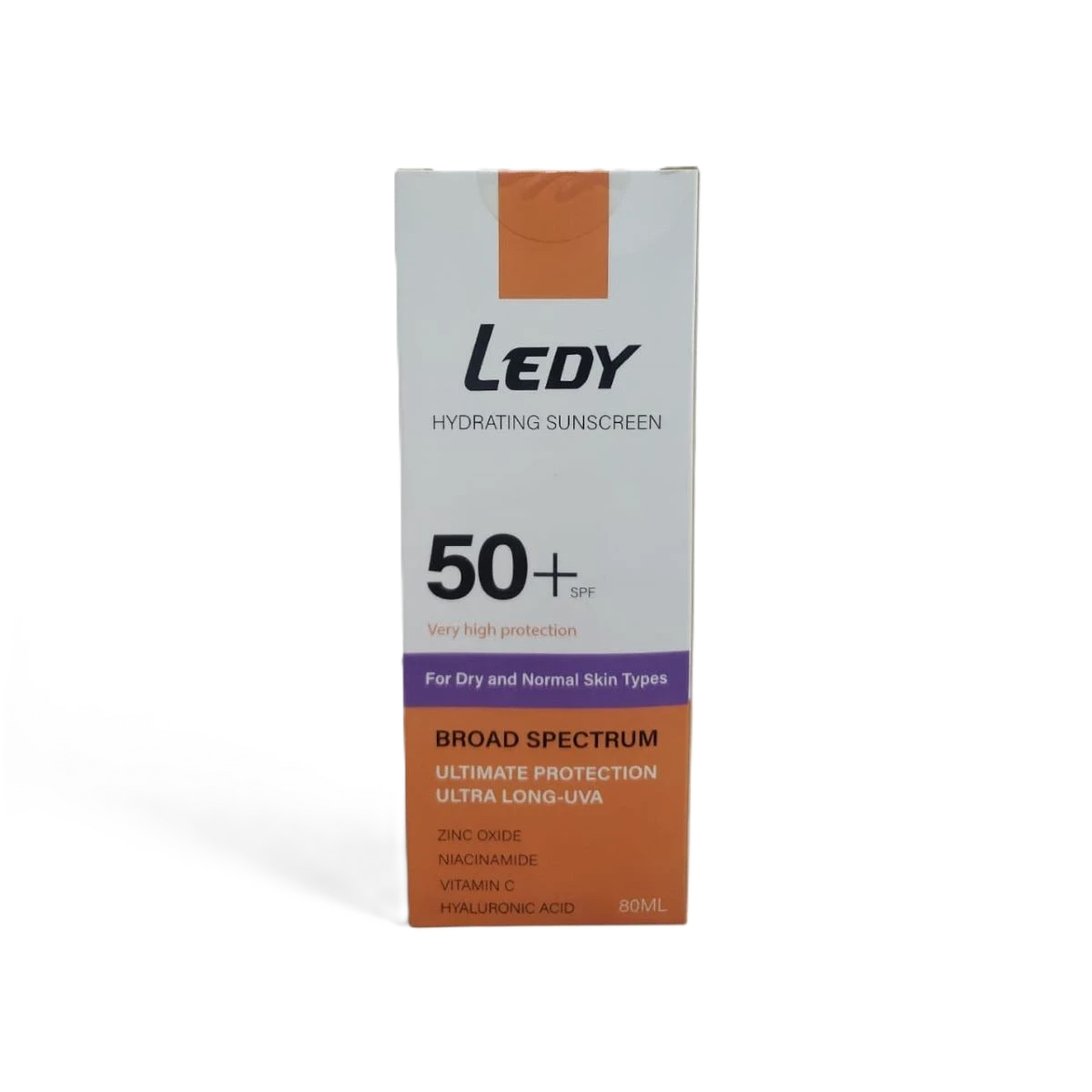 ليدي واقي شمس spf50 للبشره الجافه والعاديه