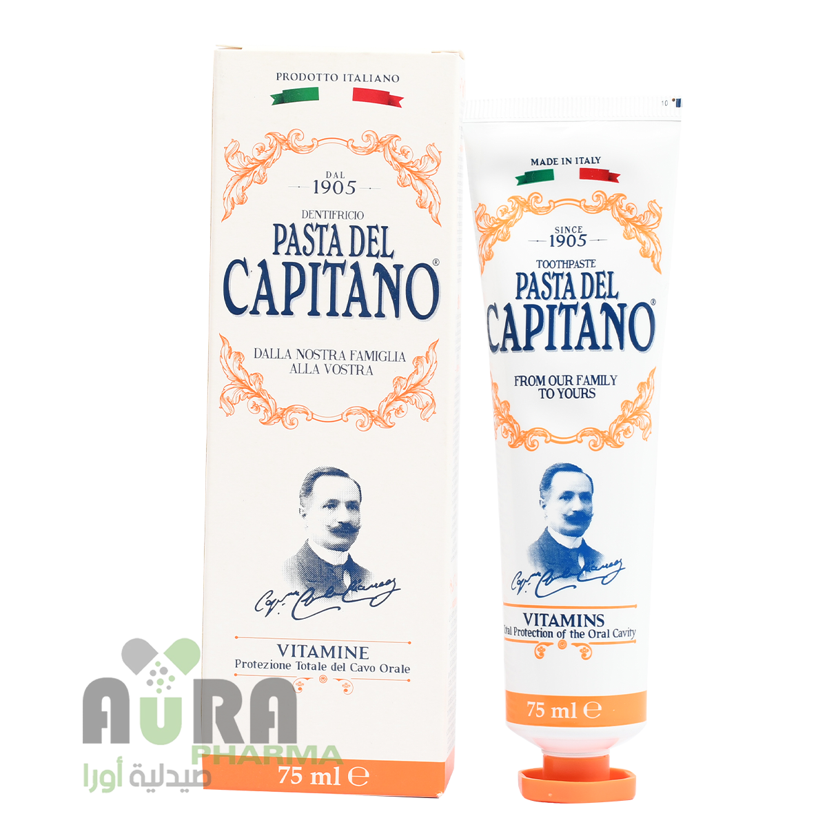 باستا ديل كابيتانو معجون اسنان الحماية الكاملة -75 مل