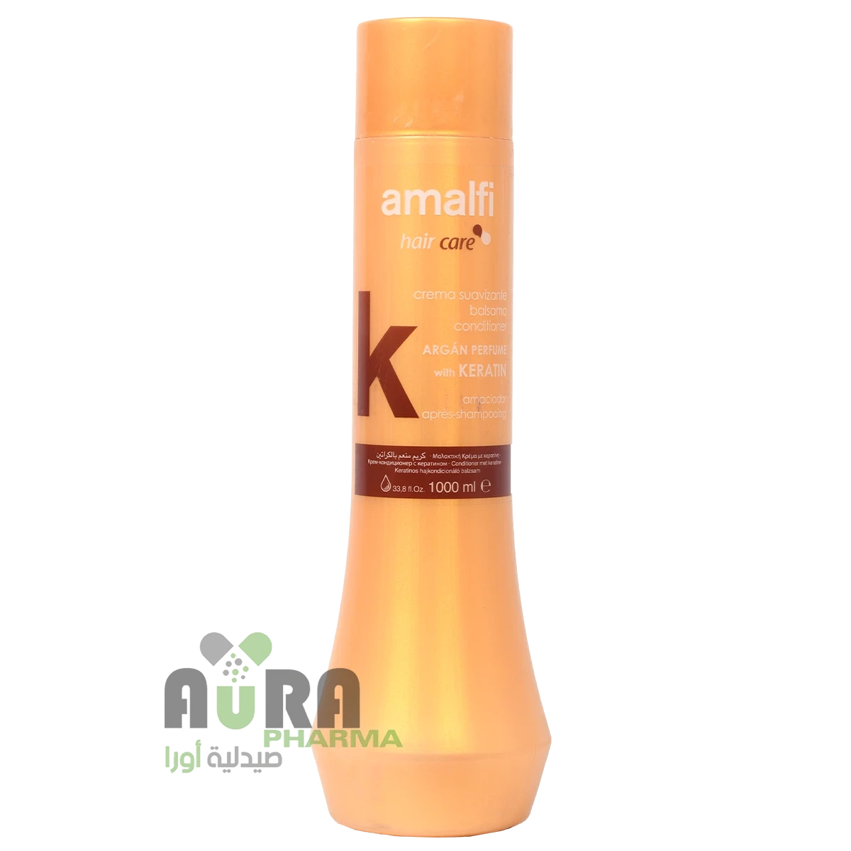 امالفي بلسم الشعر بالكيراتين والأرجان، 1000 مل