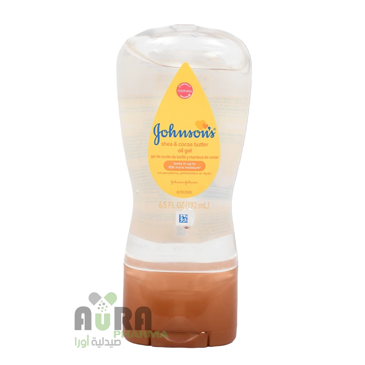 جونسون زيت جل مرطب للبشرة بالشيا و زبدة الكاكاو -192 مل