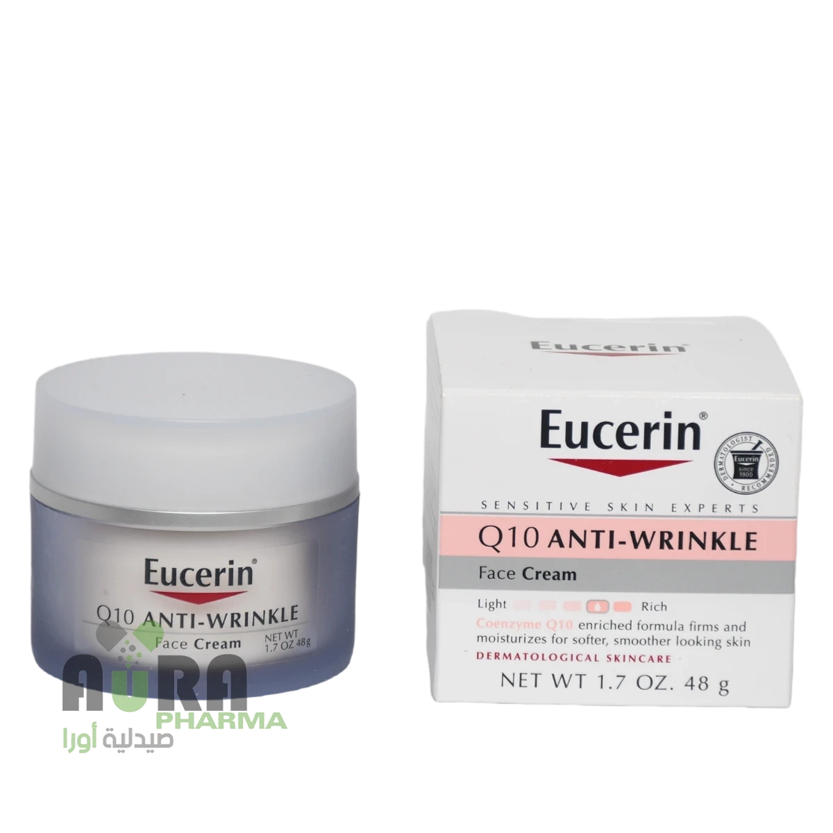 يوسرين كريم الوجه بتركيبة Q10 صباحي المضاد للتجاعيد 48 جرام،4131