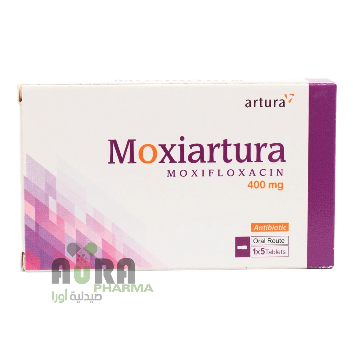 موكسيارتيرا 400مجم موكسيفلوكساسين اليسر