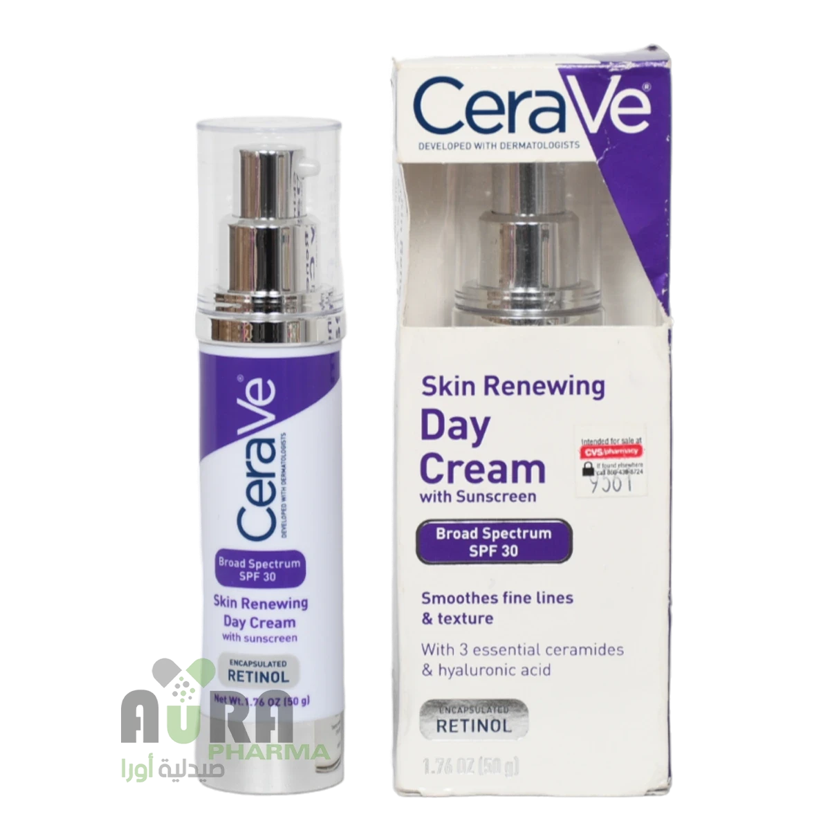 سيرافي مجدد للبشرة نهاري مع واقي شمس 50 جم 7507