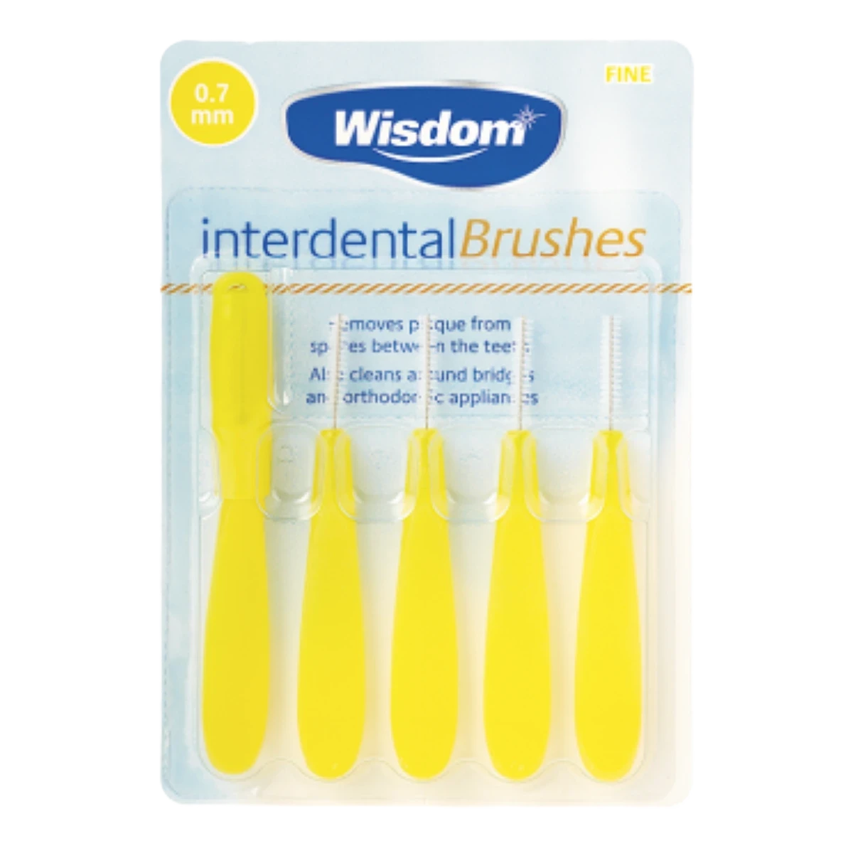 وزدم فرشة تقويم الاسنان 0.7عبوة 5