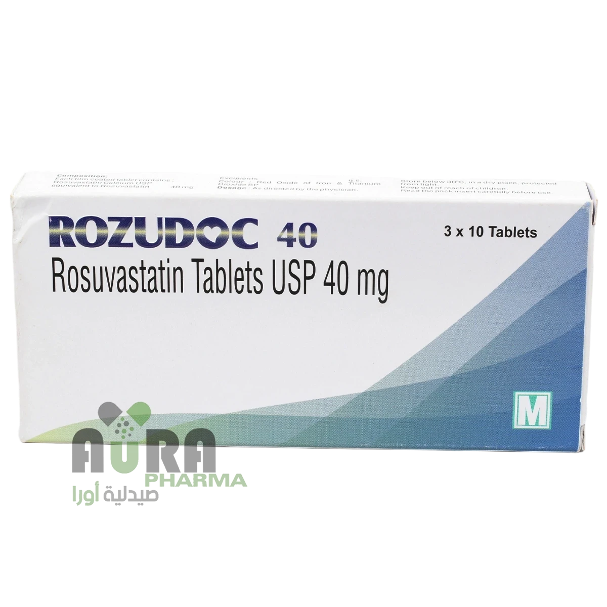 روزودوك 40ملجم روزفستاتين اقراص الاخوة فارما