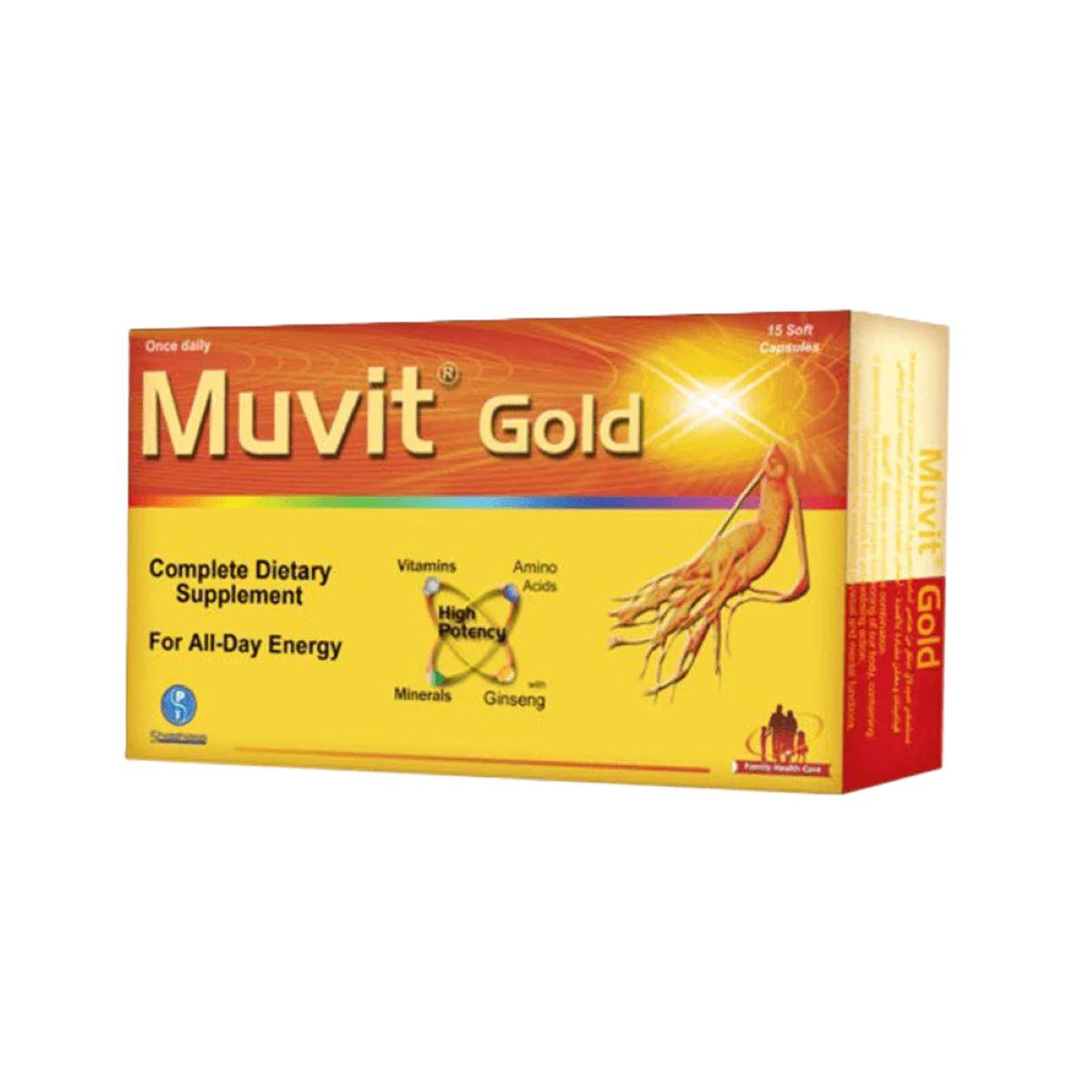 ميوفيت جولد مكمل غذائي 15قرص  شفاكو