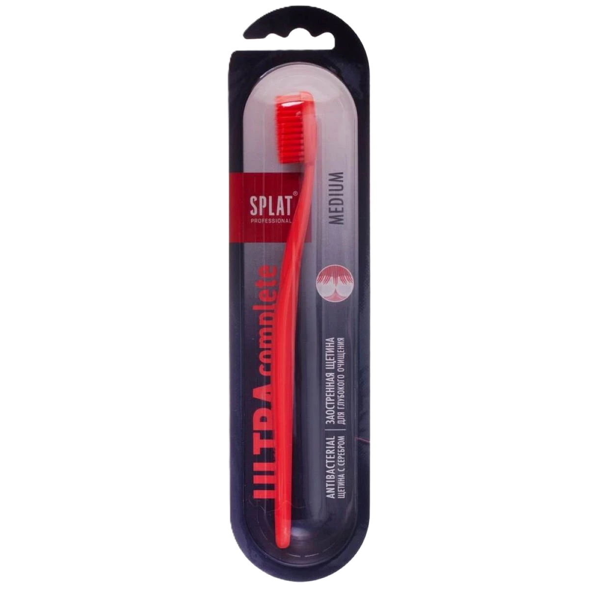 سبلات فرشاة اسنان الترا كير وسط