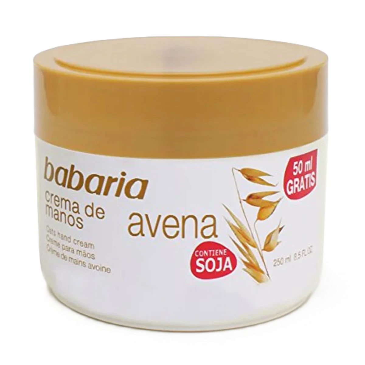 باباريا كريم مرطب للجسم واليدين بخلاصة الشوفان،250 مل