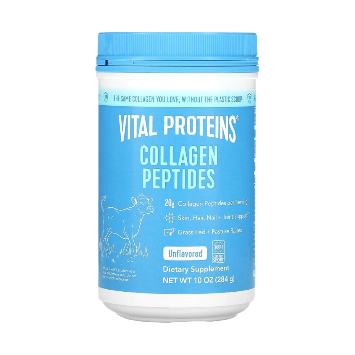 فيتال بروتينز بيبتيدات الكولاجين خال من النكهات 10 او نصة 284جم )