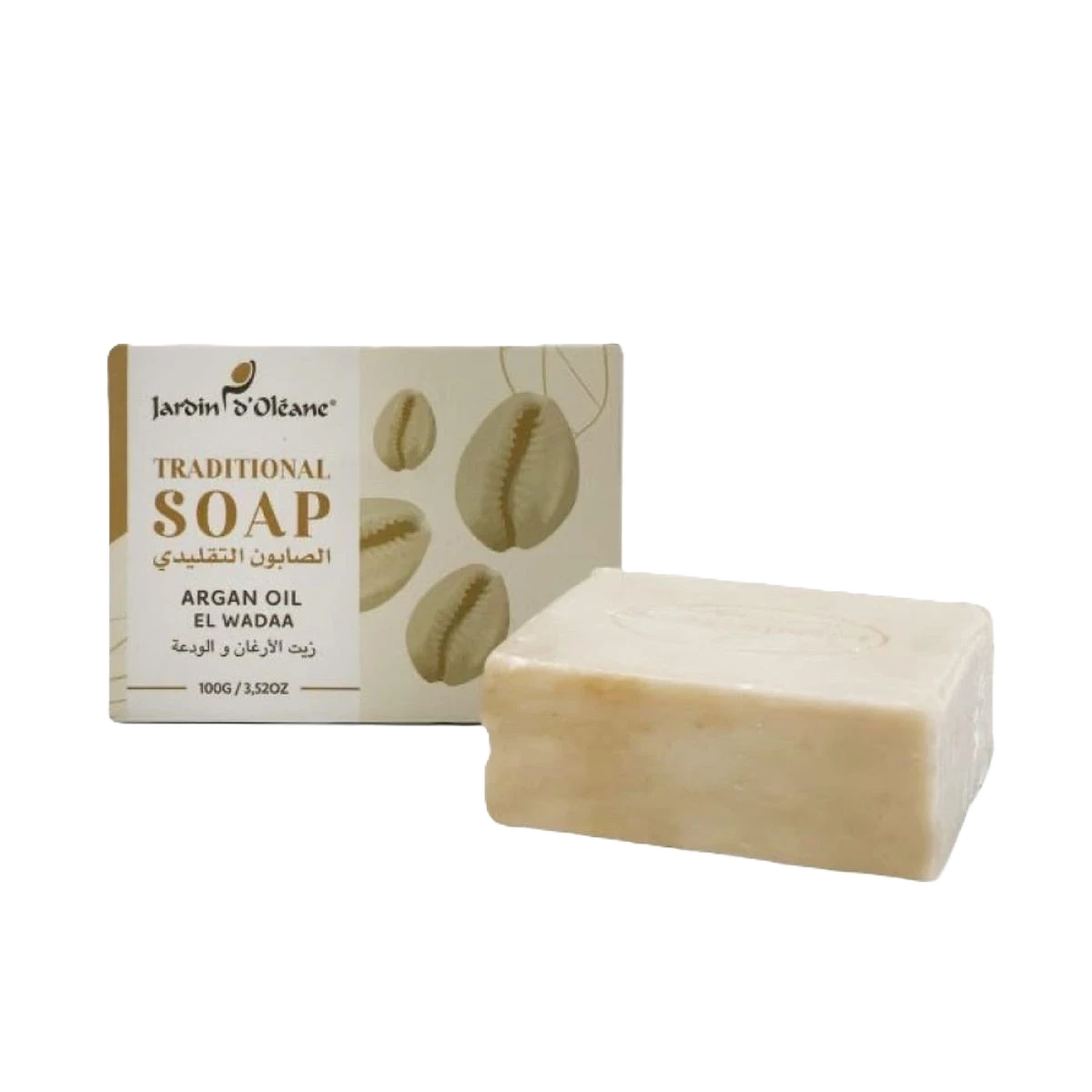 جاردن اوليان الصابون التقليدي بزيت الأرغان والودعة، 100 جرام