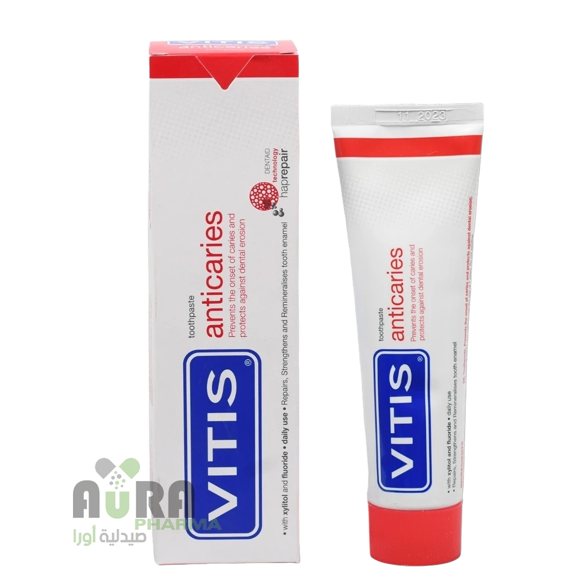 معجون أسنان فيتيس أنتيكاريس 100 مل