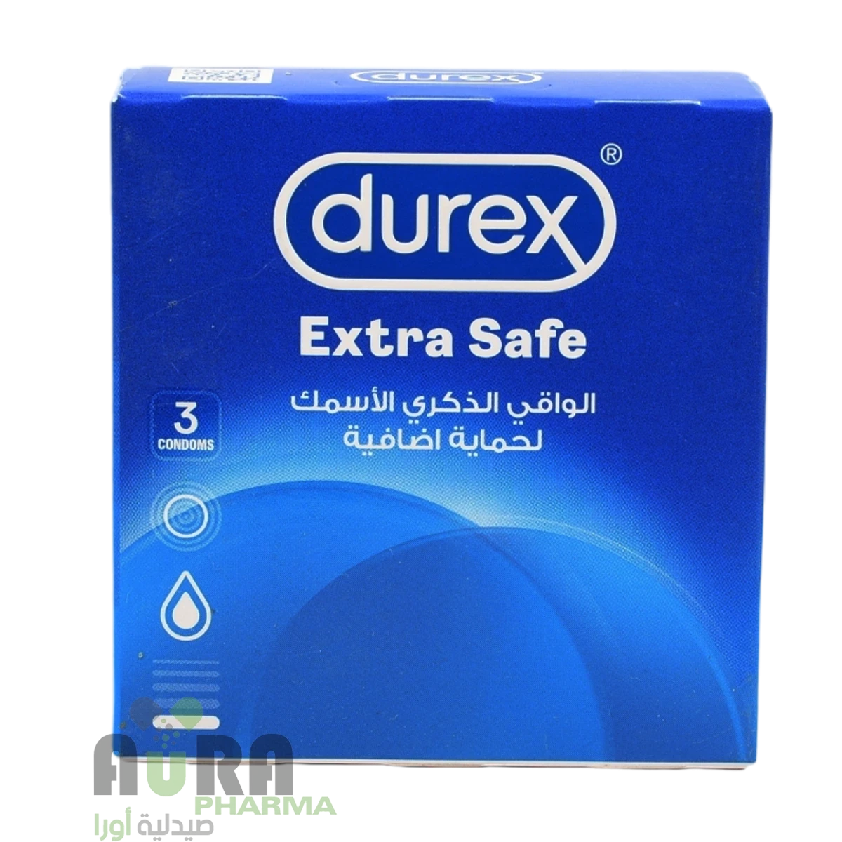 ديوركس واقي ذكري Extra safe عبوة 3قطع