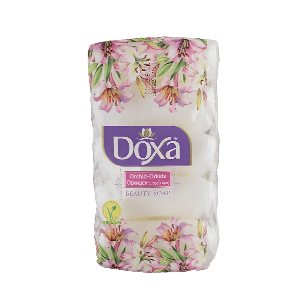 صابون دوكسا بزهرة الاوركيد (5*1)،300 جرام