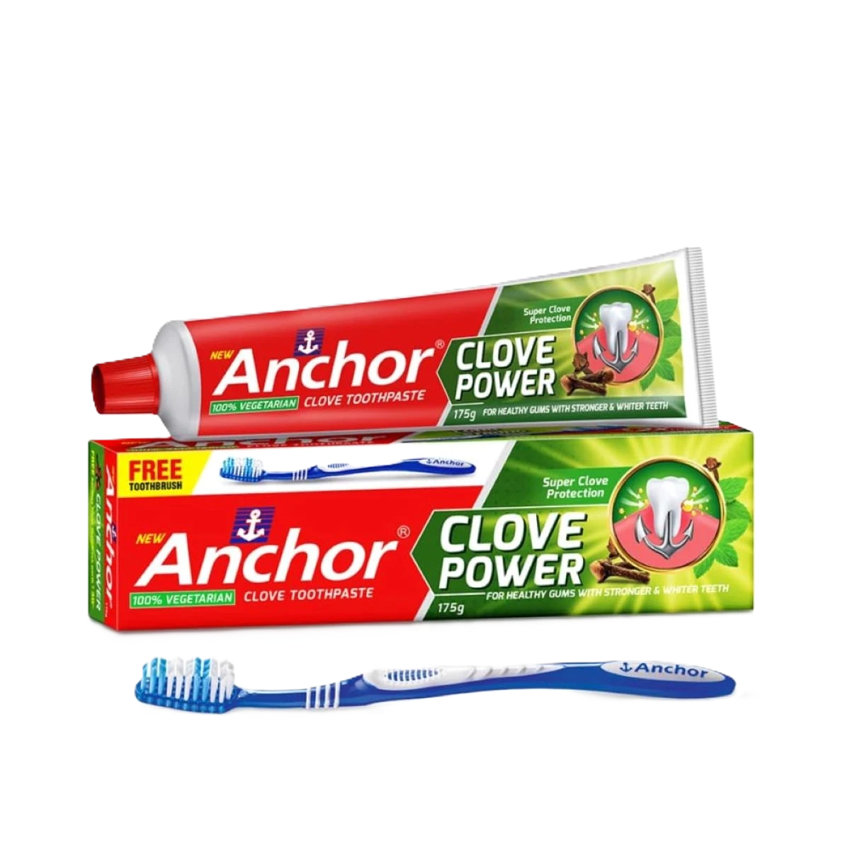 انكور معجون اسنان بالقرنفل مع فرشاة اسنان 175مل