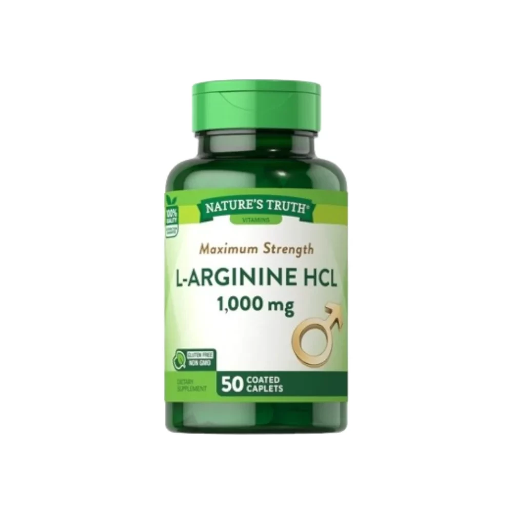 ال ارجينين اتش سي ال 1000ملجم/عبوة 50كبسوله مغلفه