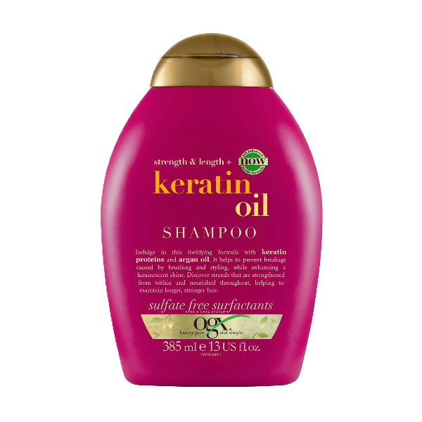 شامبو اوجي اكس بزيت الكيراتين 385مل