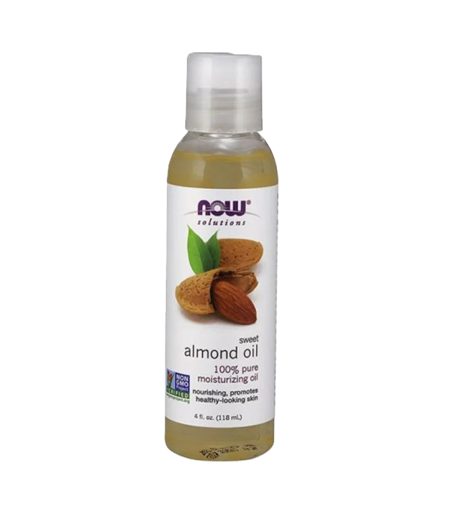 زيت اللوز الحلو النقي المرطب من ناو سولوشنز 118 مل