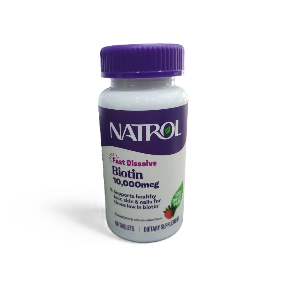 ناتورال بيوتين 10000ملجم 60قرص