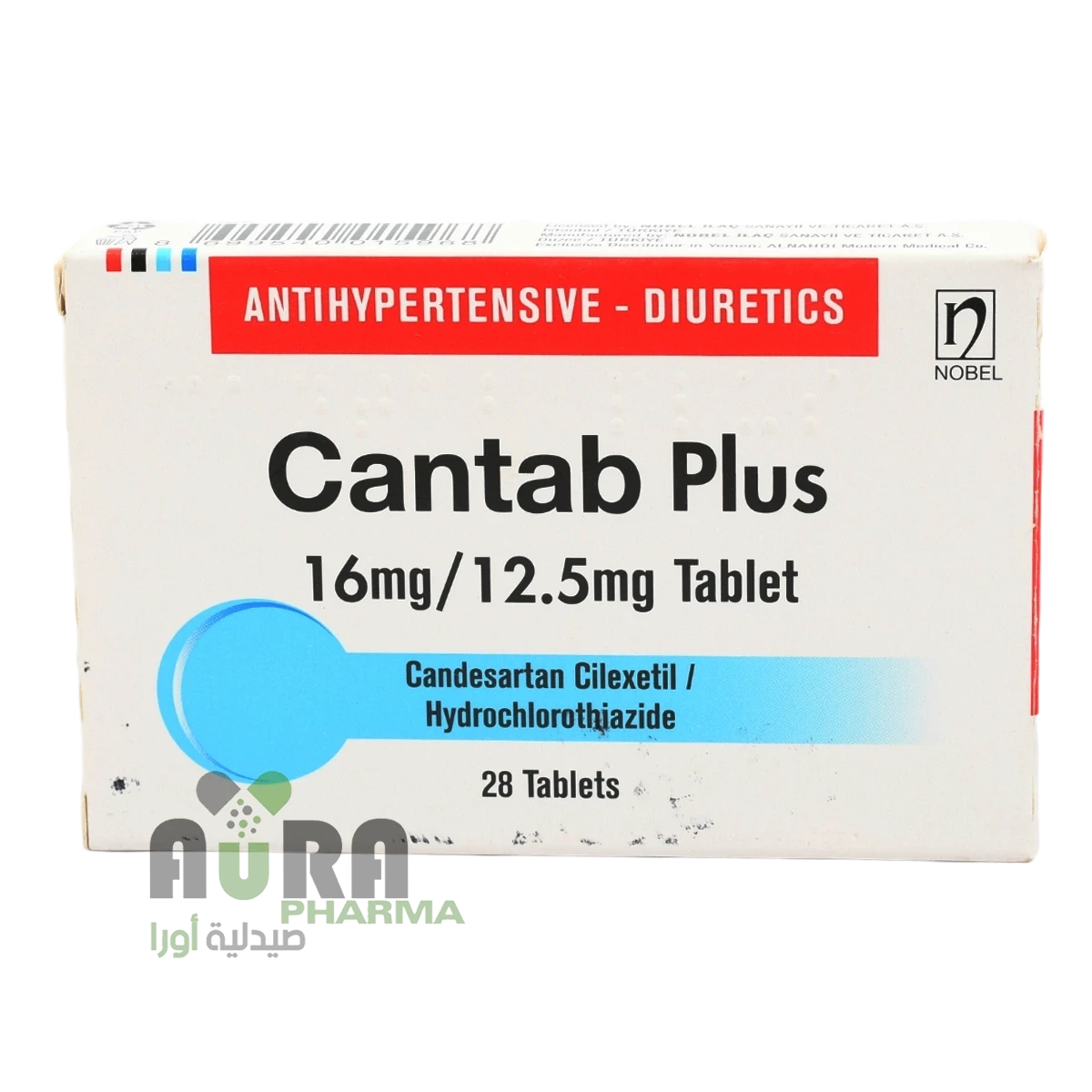 كانتاب بلاس 16ملجم \12.5ملجم اقراص النهدي