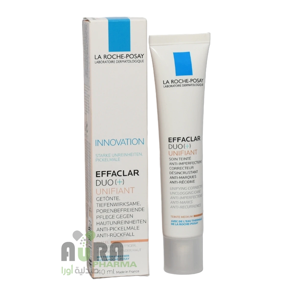 لاروش بوزيه ايفلاكار ديو كريم لعيوب البشرة - 40 مل