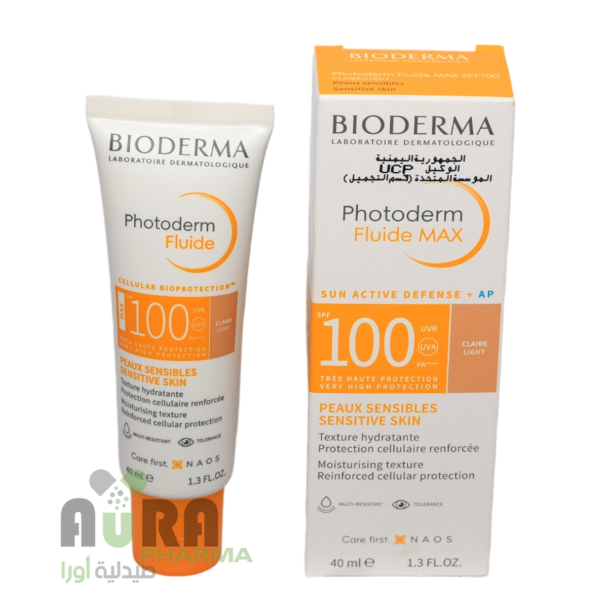 واقي شمس فوتودرم ماكس مع كريم اساس 40 مل بايوديرما