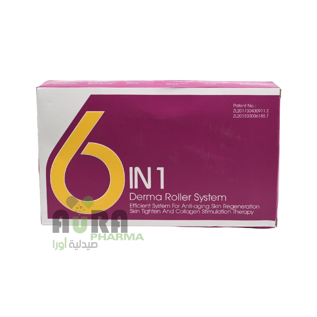 مجموعة ديرما رول 6 في 1 للعناية بالبشرة