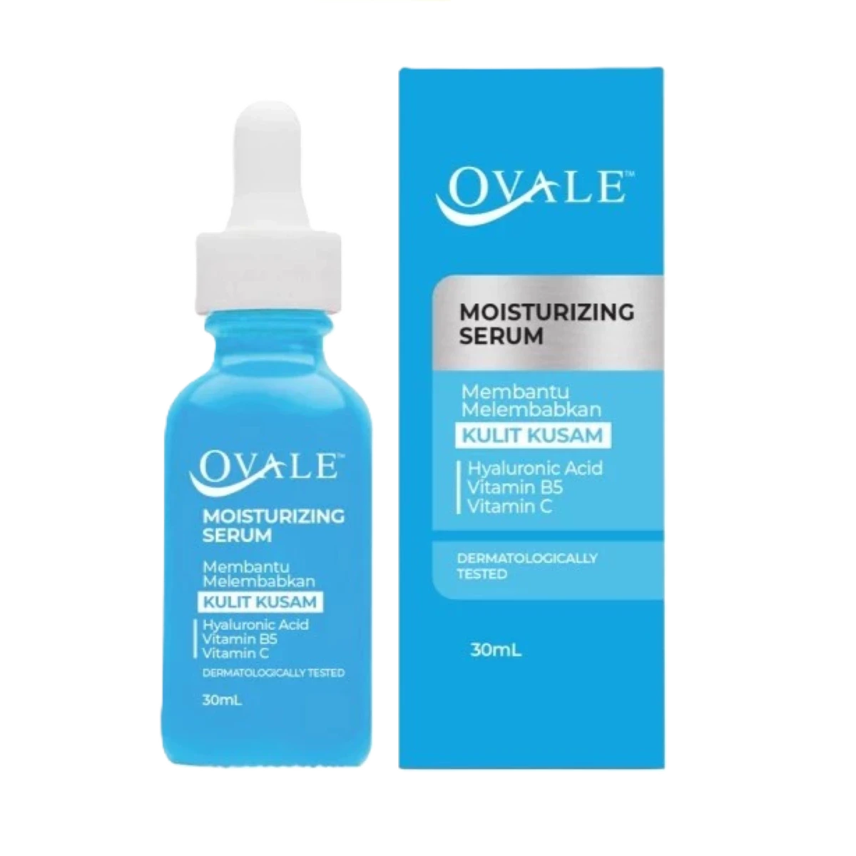 سيروم مرطب للبشرة هبالورونيك اسيد و بي 5 وفيتامين سي اوفال،30 مل