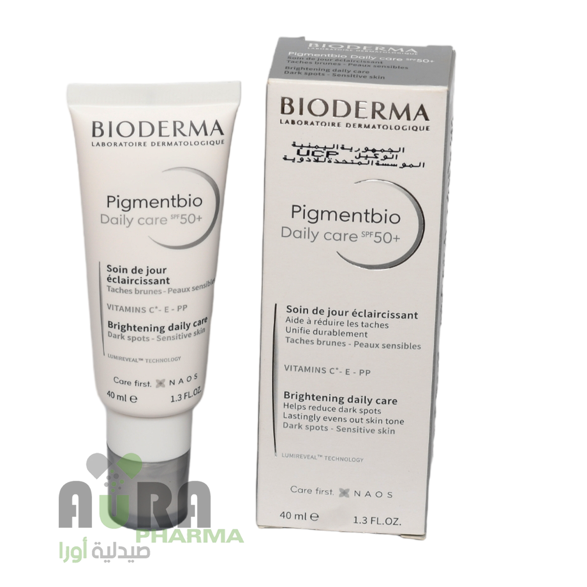 بايوديرما بيجمنت بايو كريم نهاري للتصبغات مع واقي شمس spf50 40 مل